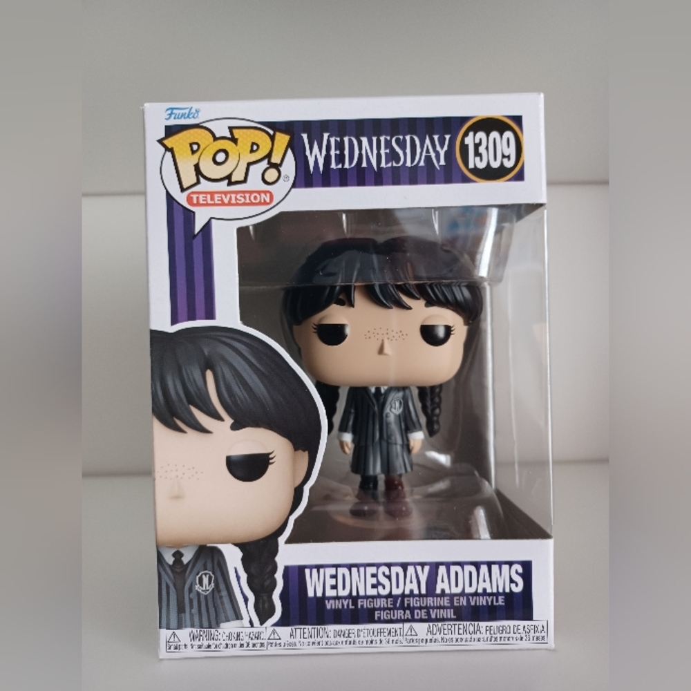 Wednesday Addams Wednesday Television 1309 Vinyl Figure Funko Pop Collection Toy